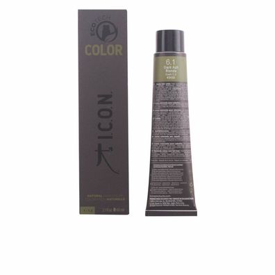 Ecotech COLOR natural color #6.1 dark ash blonde 60ml