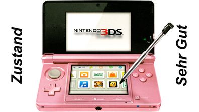 Nintendo 3DS Handheld Coral Pink Zustand Sehr Gut