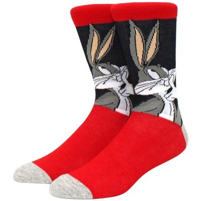 Bugs Bunny Cartoons Motivsocken Looney Tunes Socken Bugs Bunny Rote Heroes Socken