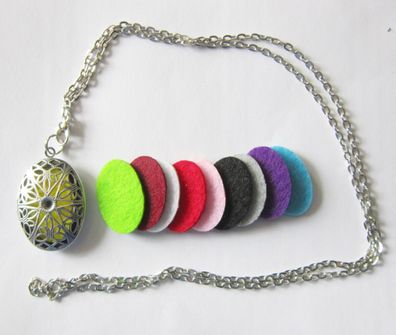 Halskette DUFT Amulett Magic of Brighid 45 cm mit Pad zum Beduften