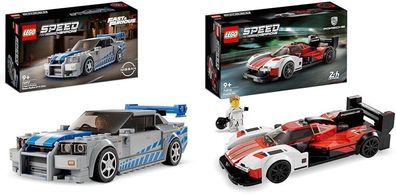 LEGO 76917 Speed Champions 2 Fast 2 Furious Nissan Skyline GT-R Rennwagen
