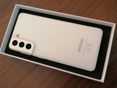 Samsung Galaxy S21 5G SM-G991B/ DS 128GB Phantom White > 36 Monate Gewähr