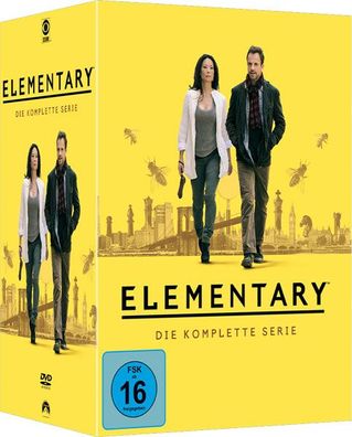 Elementary - Kompl. Serie (DVD) 39Disc Alle 153 Episoden - Universal Picture - (DVD