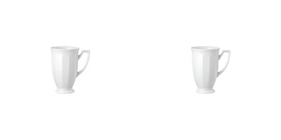 2 x Schokobecher - Rosenthal Maria Weiss - 10430-800001-14580