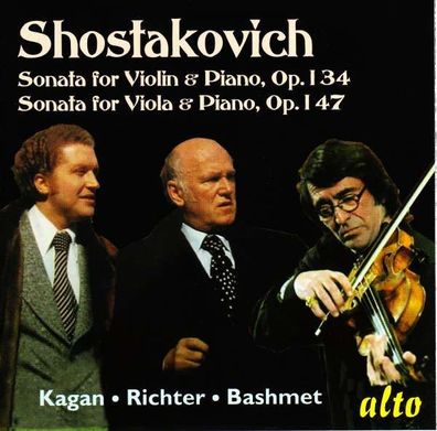 Dmitri Schostakowitsch (1906-1975) - Sonate für Violine & Klavier op.134 - - ...