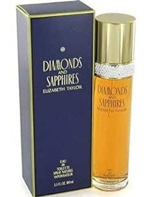 Elizabeth Taylor Diamonds & Sapphires Eau de Toilette Vapo, 100 ml