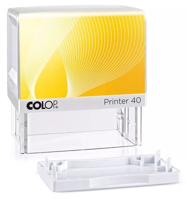 COLOP Stempel Printer IQ 40 mit individueller Textplatte/ Logo Textstempel