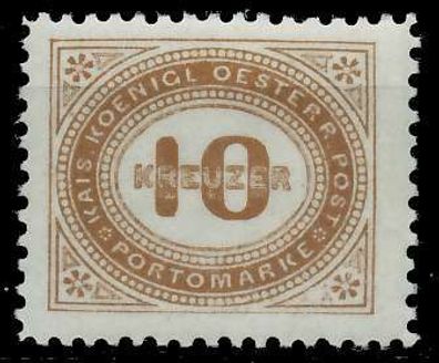 Österreich Portomarken 1894 Nr 7F postfrisch X7428B6