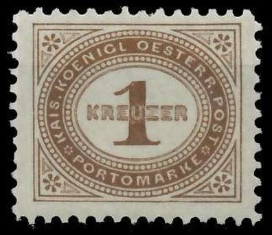 Österreich Portomarken 1894 Nr 1E postfrisch X74289E