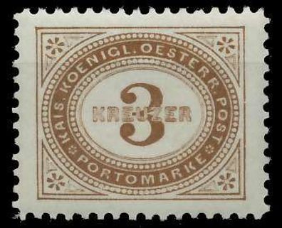 Österreich Portomarken 1894 Nr 3F postfrisch X7428A6