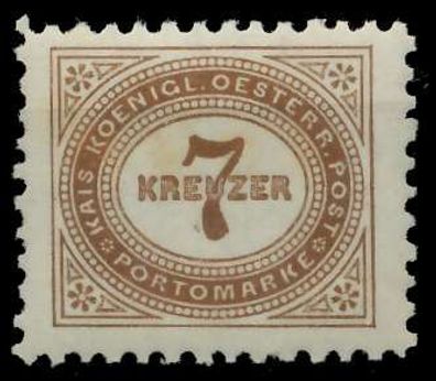 Österreich Portomarken 1894 Nr 6A postfrisch X7428AE