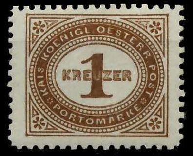Österreich Portomarken 1894 Nr 1F postfrisch X7428C6