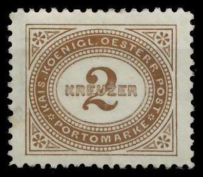 Österreich Portomarken 1894 Nr 2F ungebraucht X7428CA
