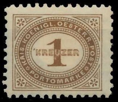 Österreich Portomarken 1894 Nr 1A ungebraucht X7428C2