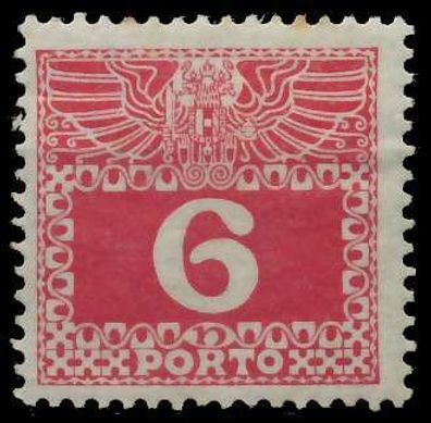 Österreich Portomarken 1908 11 Nr 37y postfrisch X7428E2