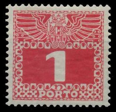 Österreich Portomarken 1908 11 Nr 34y postfrisch X7428D6