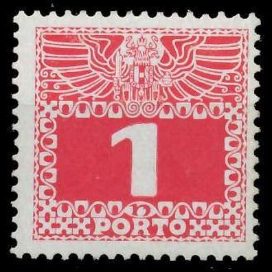 Österreich Portomarken 1908 11 Nr 34x ungebraucht X7428F2