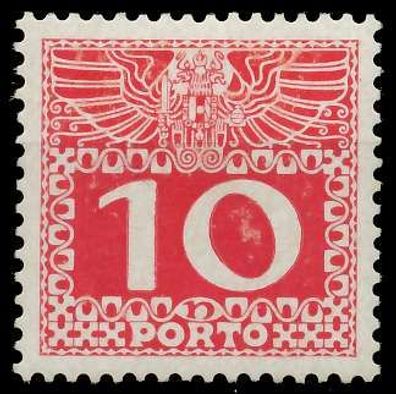 Österreich Portomarken 1908 11 Nr 38x postfrisch X7428F6