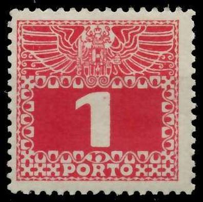 Österreich Portomarken 1908 11 Nr 34z postfrisch X742916