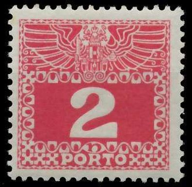 Österreich Portomarken 1908 11 Nr 35z postfrisch X74291A