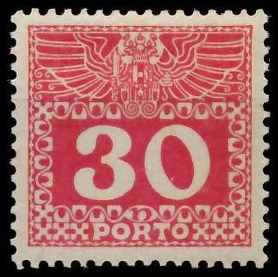 Österreich Portomarken 1908 11 Nr 42z postfrisch X742936