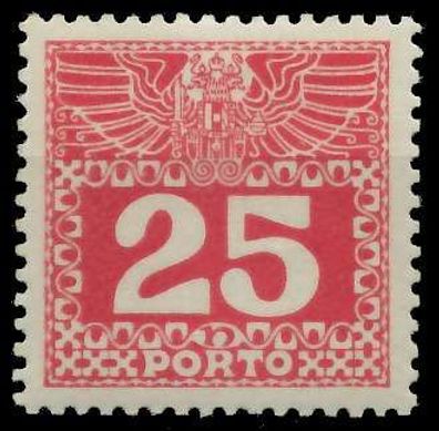 Österreich Portomarken 1908 11 Nr 41z postfrisch X742932