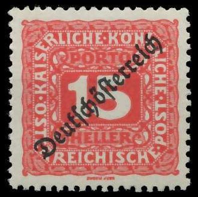 Österreich Portomarken 1919 Nr 66 postfrisch X742946
