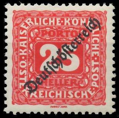Österreich Portomarken 1919 Nr 68 postfrisch X742942