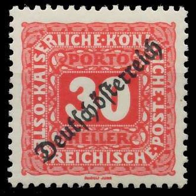 Österreich Portomarken 1919 Nr 69 postfrisch X74294E