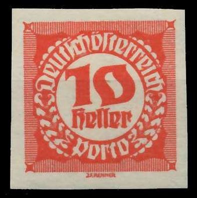 Österreich Portomarken 1920 21 Nr 94 postfrisch X7429A6