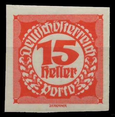 Österreich Portomarken 1920 21 Nr 95 postfrisch X7429AE