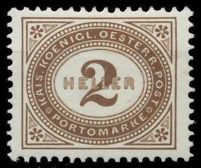 Österreich Portomarken 1900 Nr 23A postfrisch X7429CA