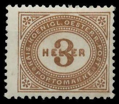 Österreich Portomarken 1900 Nr 24A postfrisch X7429CE