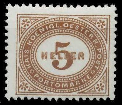 Österreich Portomarken 1900 Nr 26A postfrisch X7429D6