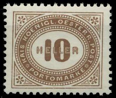 Österreich Portomarken 1900 Nr 28A postfrisch X7429DE