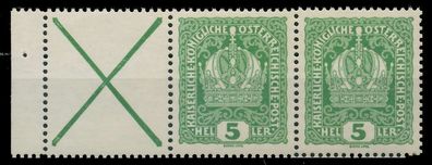 Österreich 1916 Nr W1 X + 186x postfrisch WAAGR PAAR X742BB6