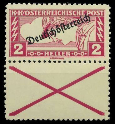 Österreich 1919 Nr 252B KrUn postfrisch SENKR PAAR X742BCA