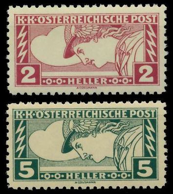 Österreich 1917 Nr 219B-220B postfrisch X742BEE