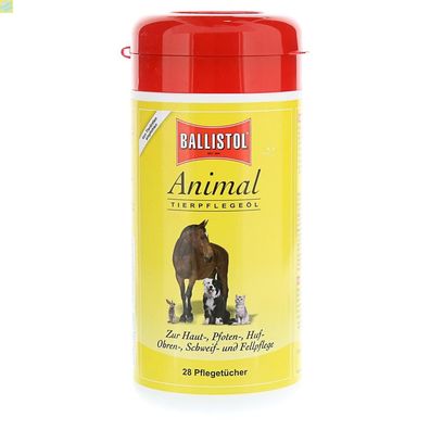 Ballistol Animal Tücher-Spenderbox 28 Tücher