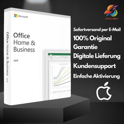 Microsoft Office 2019 Home & Business Mac/ Apple