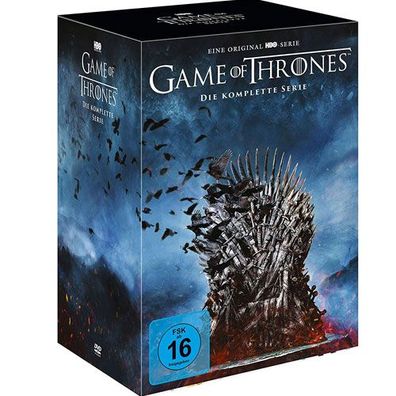 Game of Thrones - kompl. BOX(DVD) 38Disc Die komplette Serie, Staffel 01-08 - WARNER