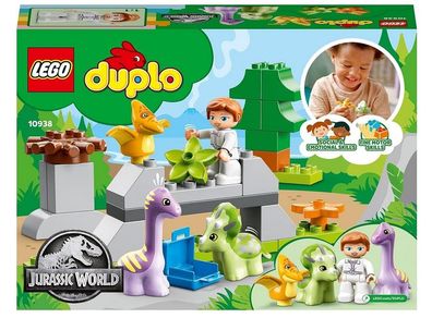 LEGO 10938 DUPLO Jurassic World Dinosaurier Dino Figuren Spielzeug Kleinkinder