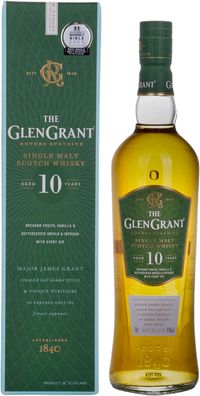 1 Ltr. Glen Grant Speyside Single Malt Whisky, 10 Jahre, 1000ml, 40% Vol.