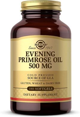 Solgar, Evening Primrose Oil, 500 mg, 180 Weichkapseln