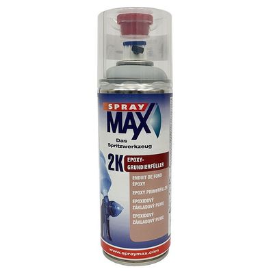 SprayMax 2K Epoxy-Grundierfüller grau 400 ml