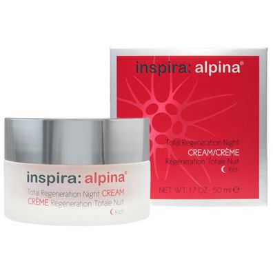 Inspira cosmetics alpina 5310 Total Regeneration Night Nachtcreme Creme 50 ml