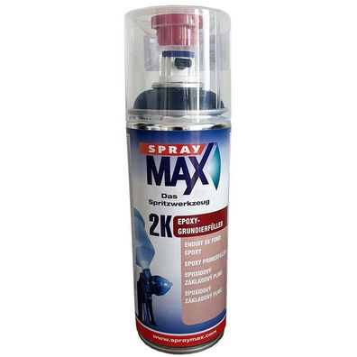 SprayMax 2K Epoxy-Grundierfüller schwarz 400 ml