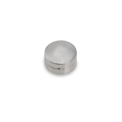 kleine runde Mini Tablettendose echt 925 Silber mit 1 Fach Ø 2.5 cm