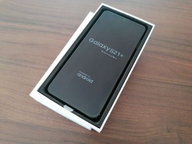 Samsung Galaxy S21+ 5G 128GB - Phantom Black SM-G996B/ DS - 36 Monate Gewähr