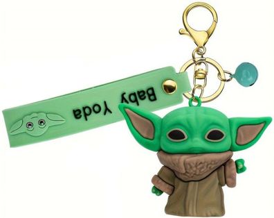 Grogu Schlüsselanhänger Schlüsselring Mandalorian Hero Yoda Schlüsselbund Keychain
